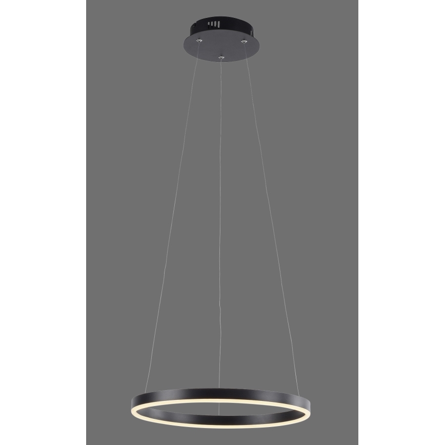 Leuchten Direkt 15393-13 - Candelabru LED cu intensitate reglabilă pe cablu RITUS LED/20W/230V negru