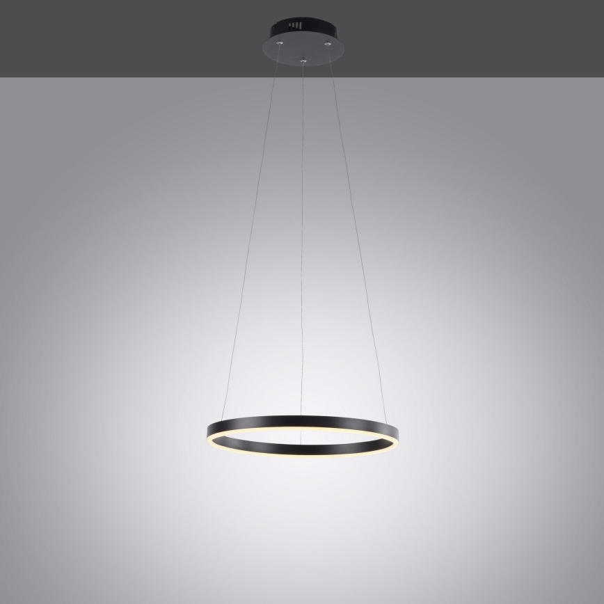 Leuchten Direkt 15393-13 - Candelabru LED cu intensitate reglabilă pe cablu RITUS LED/20W/230V negru