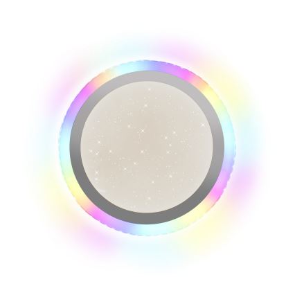 Leuchten Direkt 15411-21 - Plafonier LED RGB reglabil CYBA LED/26W/230V + telecomandă