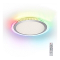 Leuchten Direkt 15411-21 - Plafonier LED RGB reglabil CYBA LED/26W/230V + telecomandă