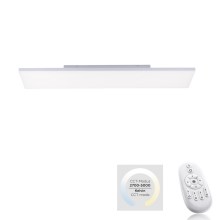 Leuchten Direkt 15553-16 - LED Plafonieră dimmabilă CANVAS LED/20W/230V + telecomandă