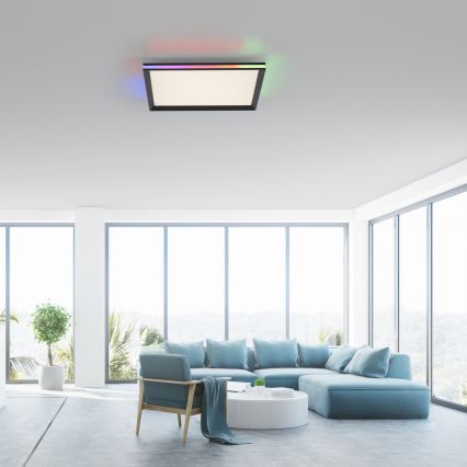 Leuchten Direkt 15556-18 - Plafonieră LED RGBW reglabilă GALACTICA LED/32W/230V 2700-5000K cu telecomandă