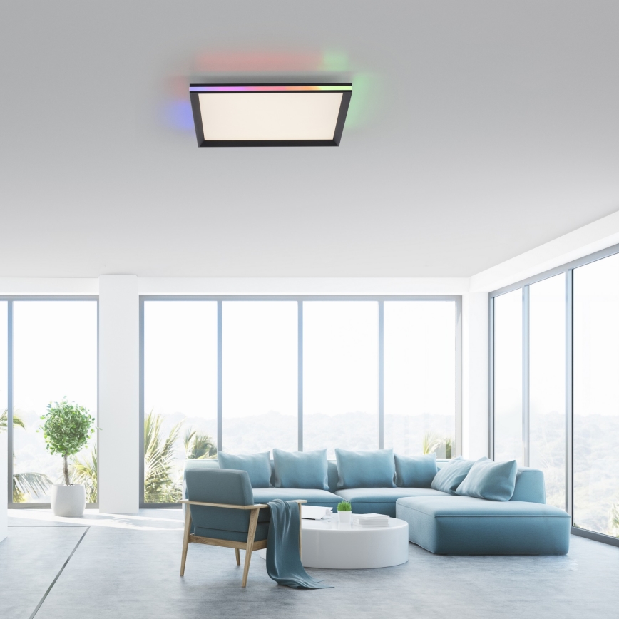 Leuchten Direkt 15556-18 - Plafonieră LED RGBW reglabilă GALACTICA LED/32W/230V 2700-5000K cu telecomandă