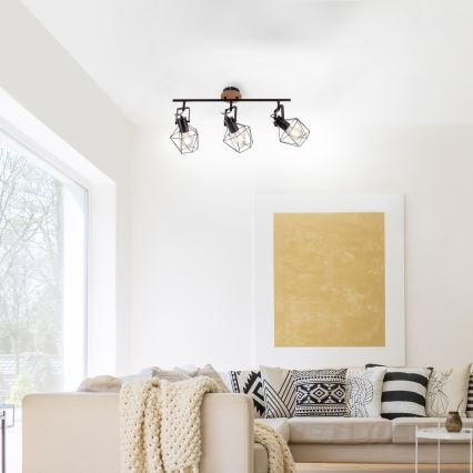 Leuchten Direkt 15673-78 - Lampă spot JARO 3xE27/60W/230V