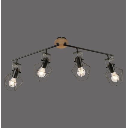 Leuchten Direkt 15674-78 - Lampă spot JARO 4xE27/60W/230V