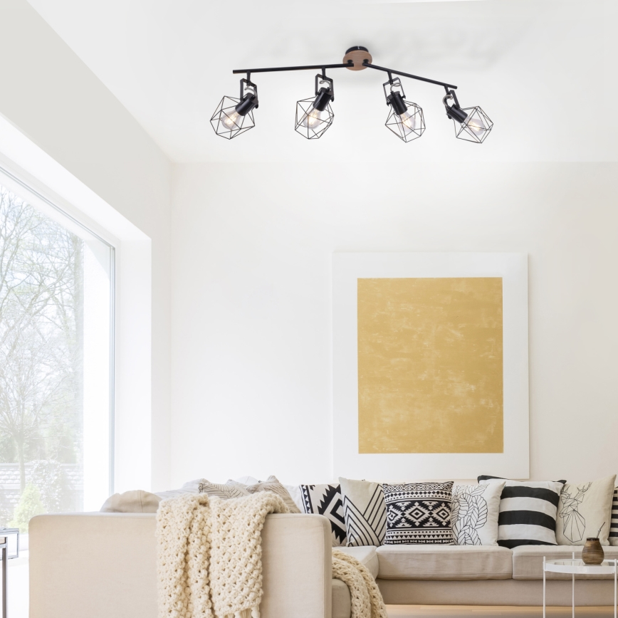 Leuchten Direkt 15674-78 - Lampă spot JARO 4xE27/60W/230V