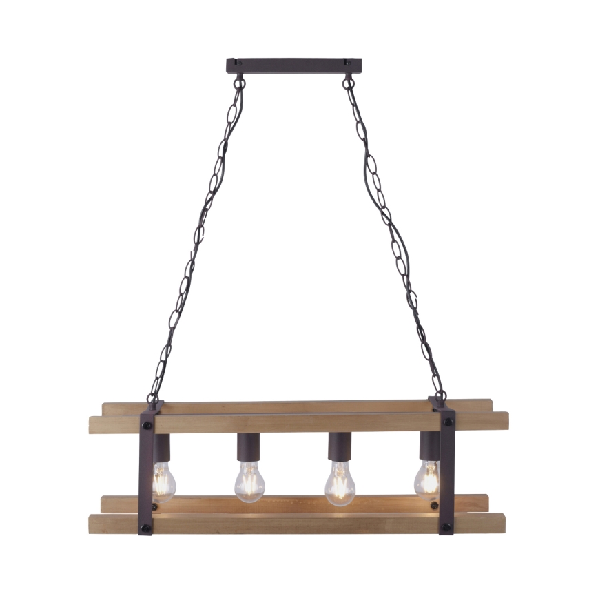 Leuchten Direkt 15684-79 - Lustră pe lanț EDITH 4xE27/60W/230V