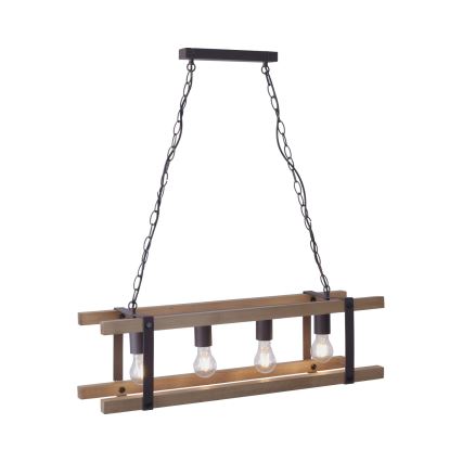 Leuchten Direkt 15684-79 - Lustră pe lanț EDITH 4xE27/60W/230V