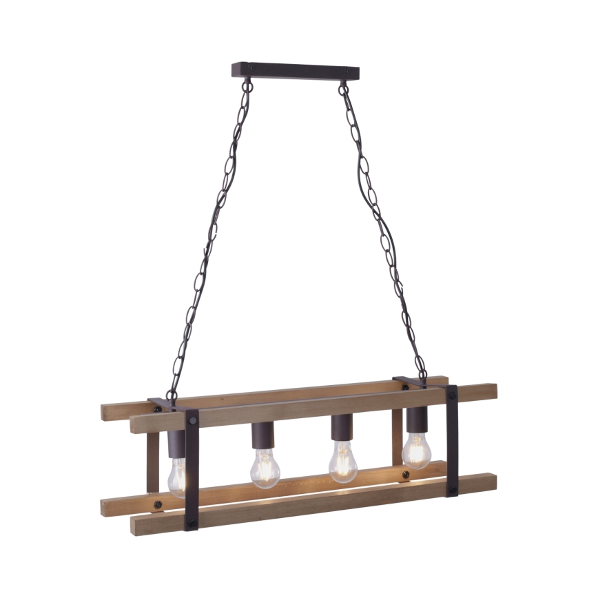 Leuchten Direkt 15684-79 - Lustră pe lanț EDITH 4xE27/60W/230V