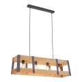 Leuchten Direkt 15721-79 - Lustră pe cablu CRATE 4xE27/60W/230V