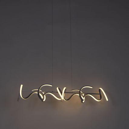 Leuchten Direkt 19033-21 - Candelabru LED reglabil pe cablu CURLS LED/40,8W/230V