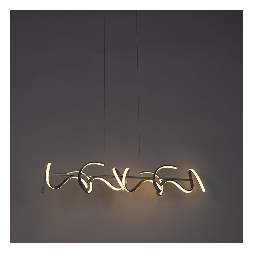 Leuchten Direkt 19033-21 - Candelabru LED reglabil pe cablu CURLS LED/40,8W/230V