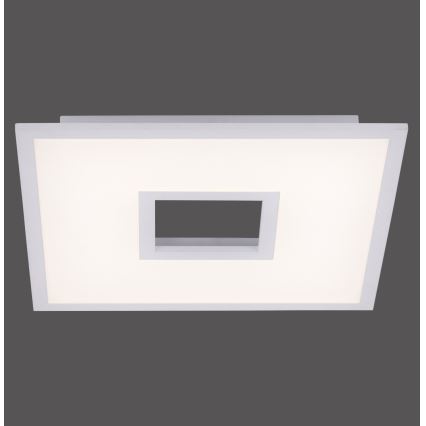 Leuchten Direkt 11645-16 - Plafonieră LED RGB reglabilă RECESS LED/22,5W/230V + LED/5W + telecomandă