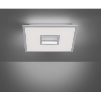 Leuchten Direkt 11645-16 - Plafonieră LED RGB reglabilă RECESS LED/22,5W/230V + LED/5W + telecomandă