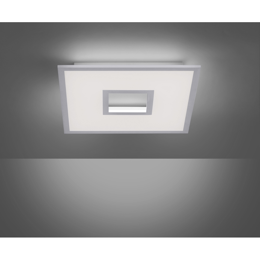 Leuchten Direkt 11645-16 - Plafonieră LED RGB reglabilă RECESS LED/22,5W/230V + LED/5W + telecomandă