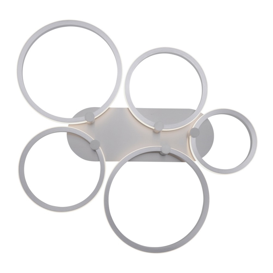 Leuchten Direkt 12112-55 - Lustră aplicată cu LED JOHANNA 2xLED/11,5W/230V+2xLED/9W+LED/7W