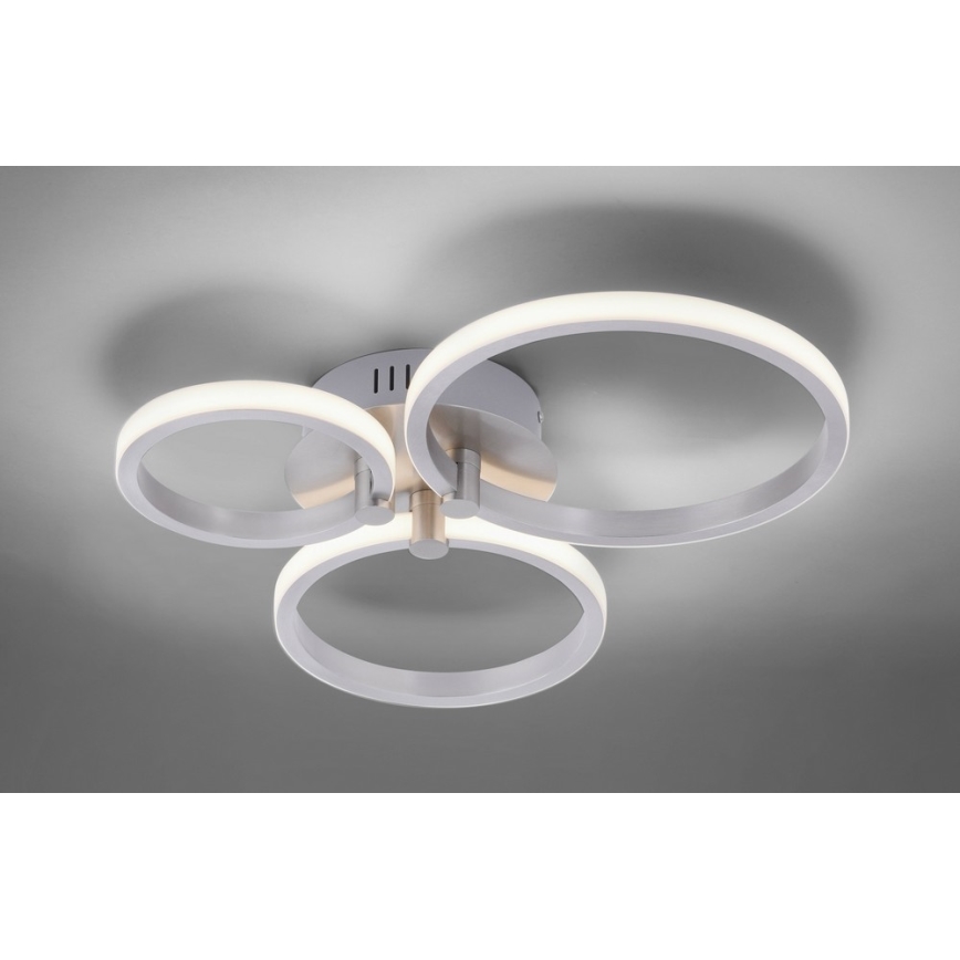 Leuchten Direkt 12110-55 - Lustră aplicată JOHANNA LED/4,5W/230V+LED/6W+LED/7,5W