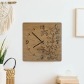 Li-Go 5499/DUB2 - Ceas de perete, 1xAA, 40x40 cm, stejar
