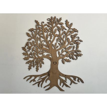 Li-Go 5742/DUB2 - Aplica de perete decorativă LED reglabilă LED/10W/230V 90x110 cm stejar