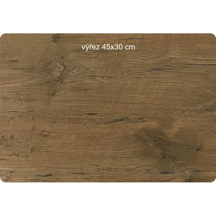 Li-Go 5747/DUB2 - Aplica LED decorativă dimabilă, 10W, 230V, 45x55 cm, finisaj stejar