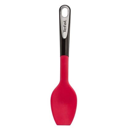 Lingură de silicon Tefal INGENIO negru/roșu