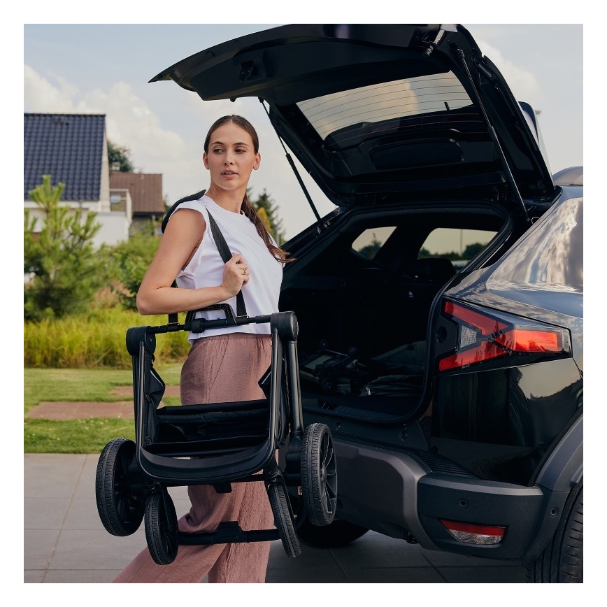 Lionelo - cărucior combinat 2 în 1 MIKA PLUS, bej nisip