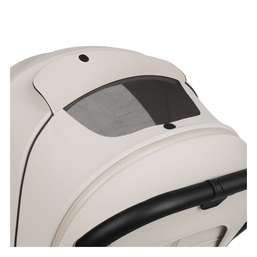 Lionelo - cărucior combinat 2 în 1 MIKA PLUS, bej nisip