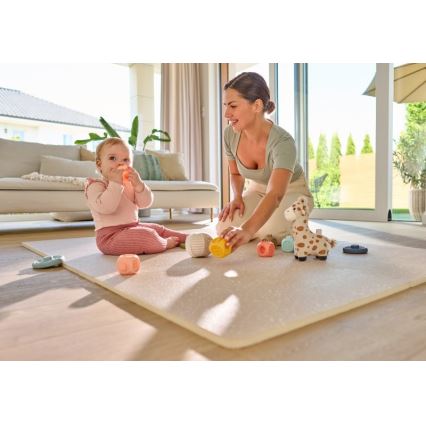 Lionelo - Covoraș de joacă puzzle din spumă YOKA, 116 x 173 cm