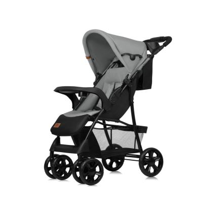 Lionelo EMMA PLUS - cărucior sport, gri/negru