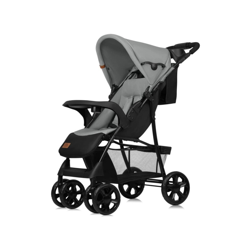 Lionelo EMMA PLUS - cărucior sport, gri/negru