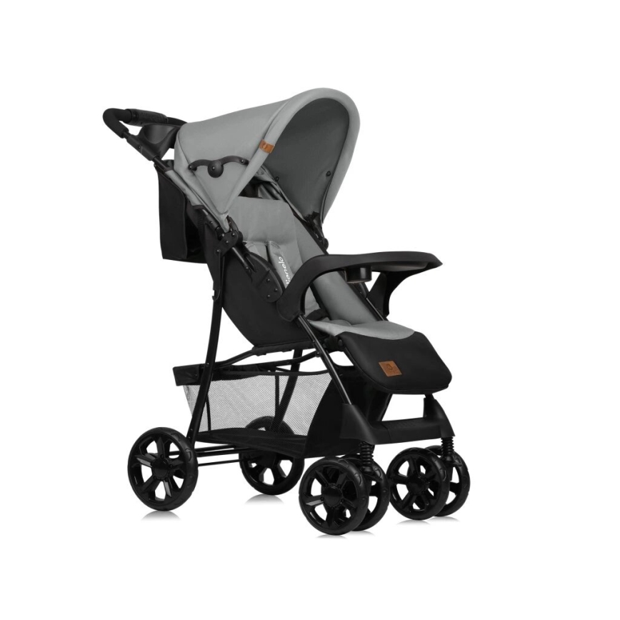 Lionelo EMMA PLUS - cărucior sport, gri/negru