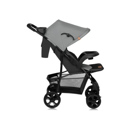 Lionelo EMMA PLUS - cărucior sport, gri/negru