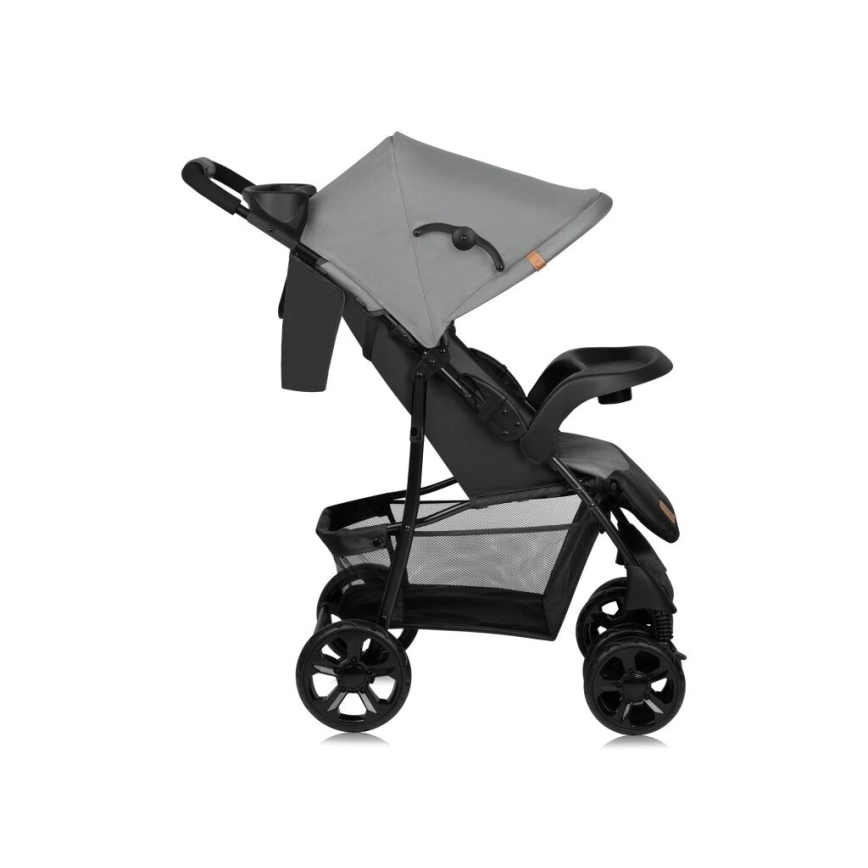 Lionelo EMMA PLUS - cărucior sport, gri/negru