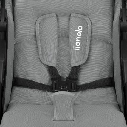 Lionelo EMMA PLUS - cărucior sport, gri/negru