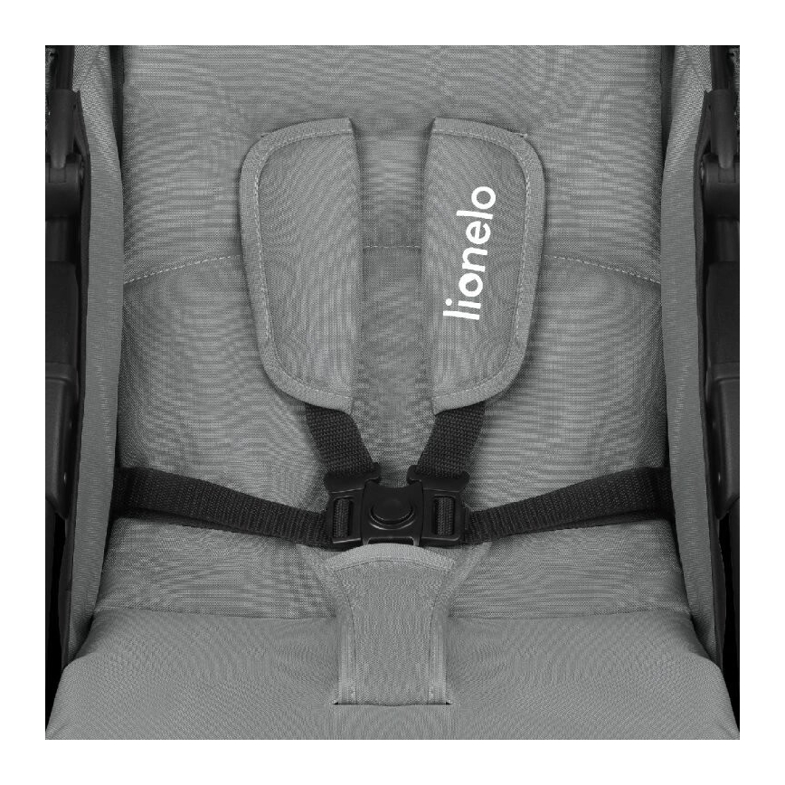 Lionelo EMMA PLUS - cărucior sport, gri/negru
