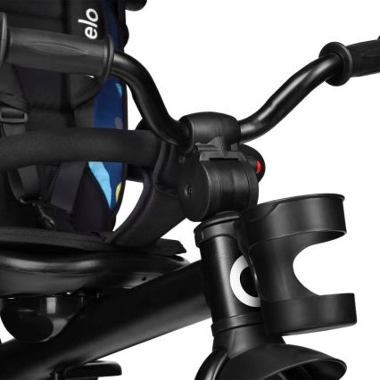 Lionelo HAARI - tricicletă pentru copii, neagră/multicoloră