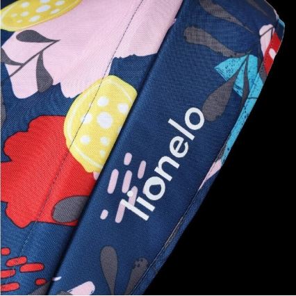 Lionelo HAARI - tricicletă pentru copii, neagră/multicoloră