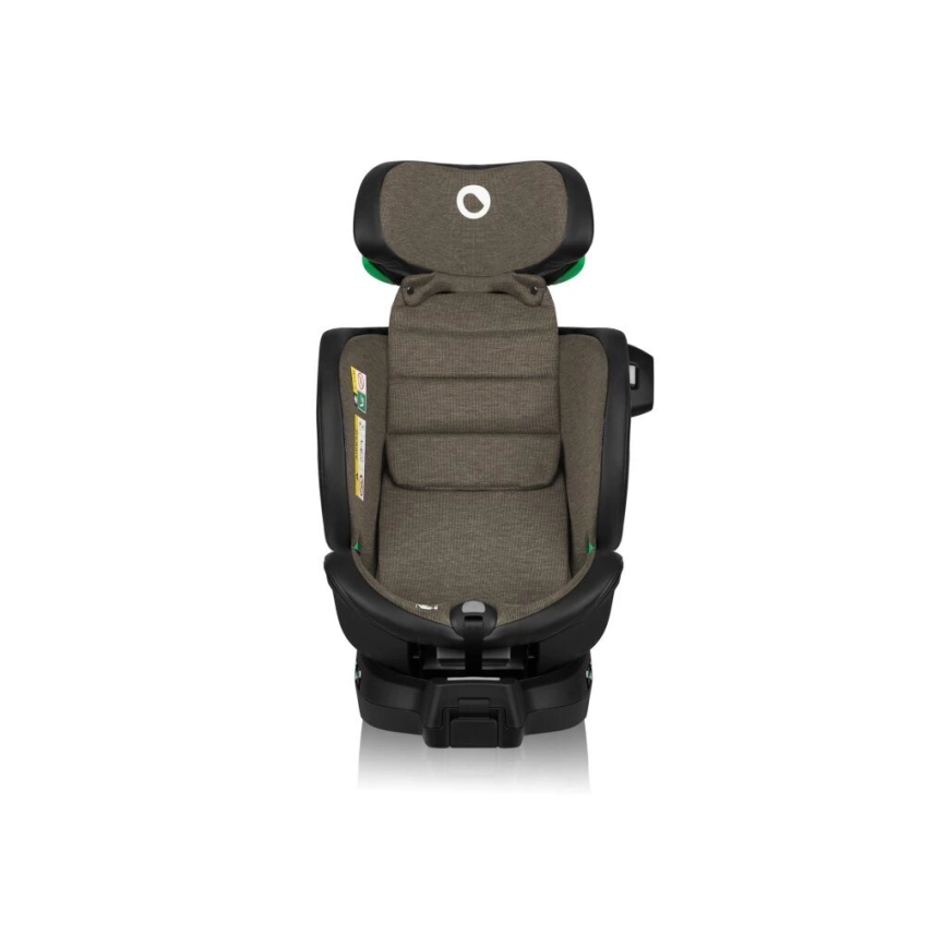 Lionelo HARMONY i-Size - scaun auto cu bază rotativă, 40-150 cm, negru/oliv