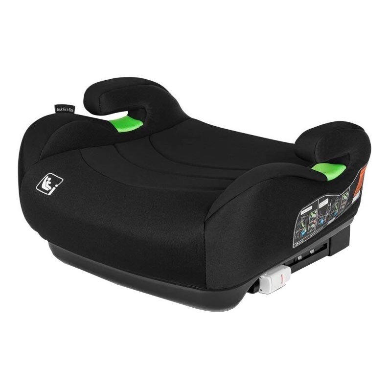 Lionelo - Înălțător auto LUUK FIX i-Size 125-150 cm negru