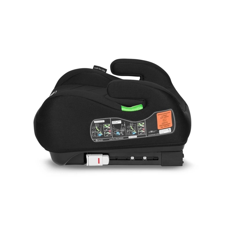 Lionelo - Înălțător auto LUUK FIX i-Size 125-150 cm negru