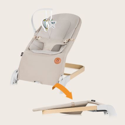 Lionelo - Leagăn pentru copii LILAC bej