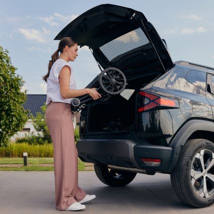 Lionelo MIKA PLUS - cărucior combinat 3 în 1, măsliniu