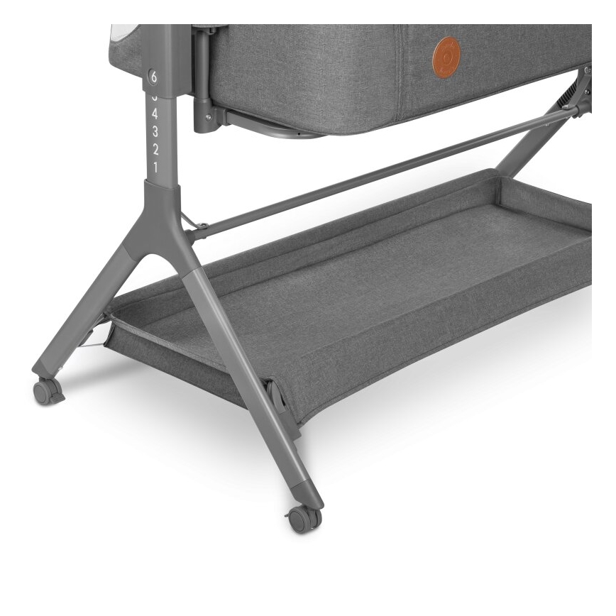 Lionelo - Pătuț pentru copii 3 în 1 LEONIE PLUS gri