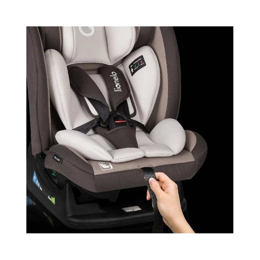 Lionelo - Scaun auto AART i-Size 40-150 cm maro/crem