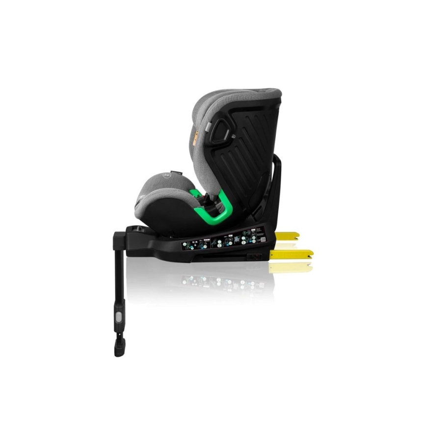 Lionelo - Scaun auto HARMONY i-Size 40-150 cm cu bază rotativă, gri