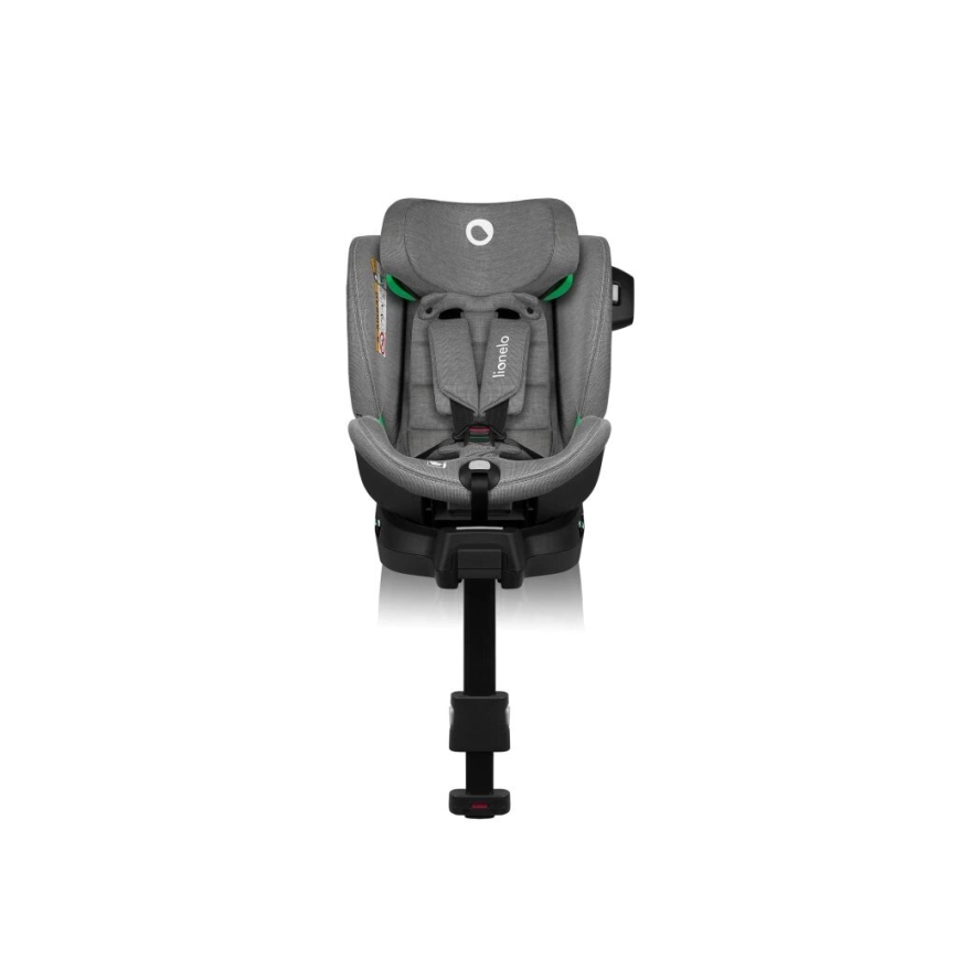 Lionelo - Scaun auto HARMONY i-Size 40-150 cm cu bază rotativă, gri