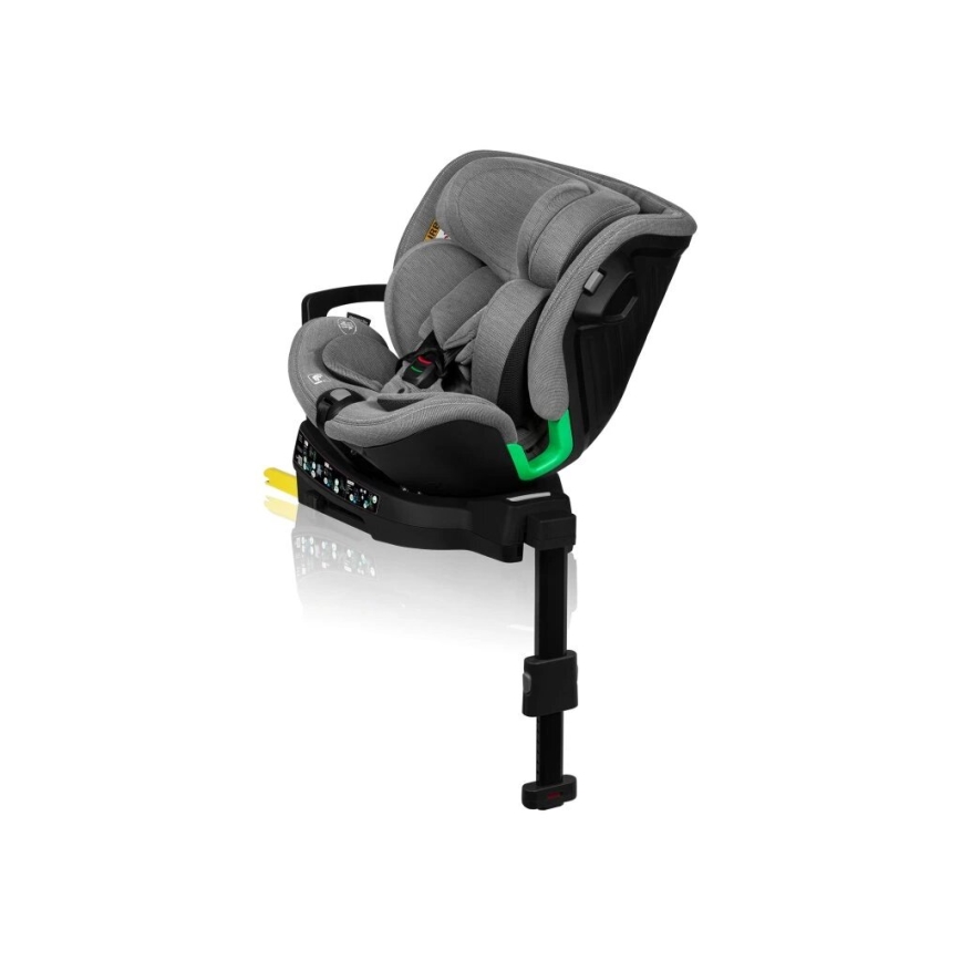Lionelo - Scaun auto HARMONY i-Size 40-150 cm cu bază rotativă, gri