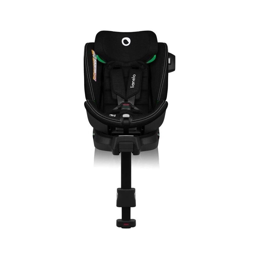 Lionelo - Scaun auto HARMONY i-Size cu bază rotativă, 40-150 cm, negru