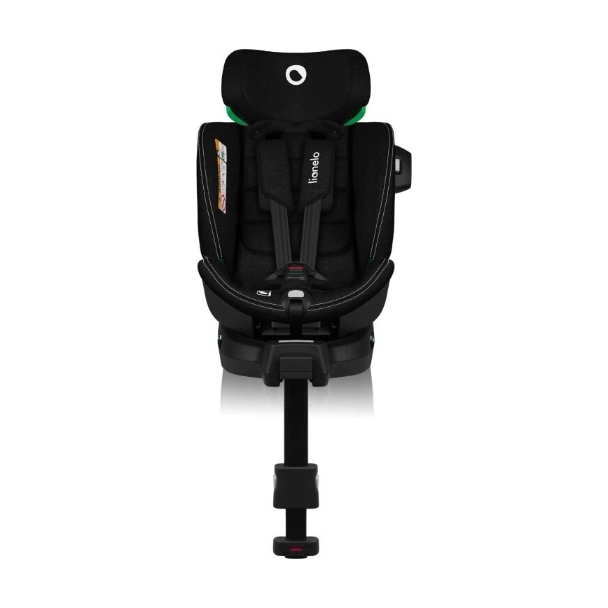 Lionelo - Scaun auto HARMONY i-Size cu bază rotativă, 40-150 cm, negru