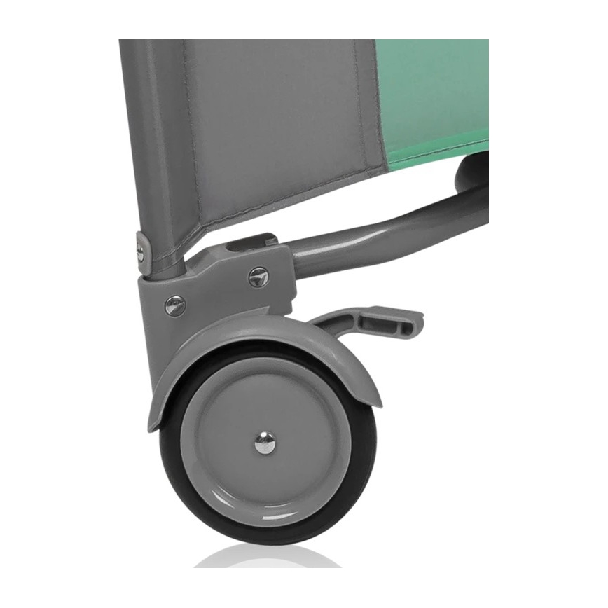 Lionelo - Tarc de joacă MILLE PLUS Gri/Verde